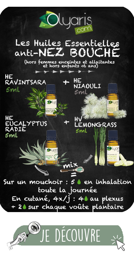 Synergie aux Huiles Essentielles - Maladies de l'Hiver - Olyaris